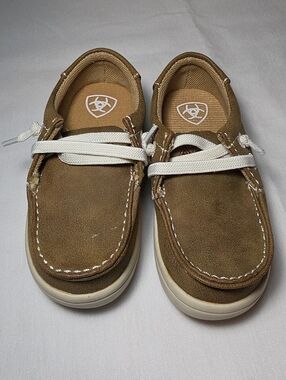 Ariat Toddler Lil' Stompers Brown Bomber Hilo Shoes